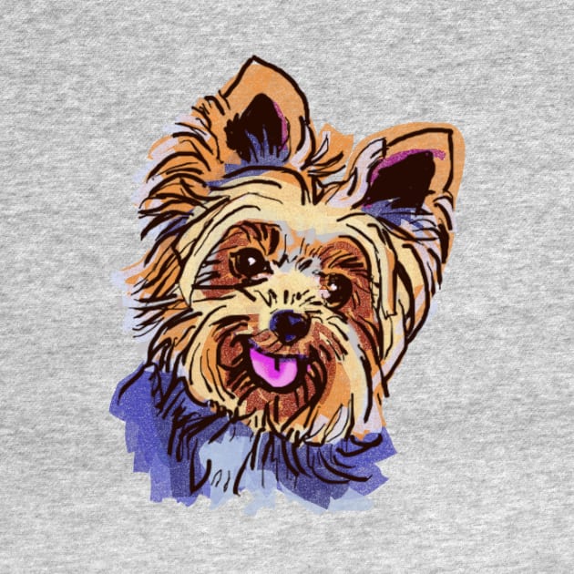 The Yorkie Love of My Life by lalanny